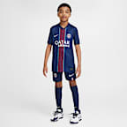 Paris Saint-Germain 2025/26 Stadium Home Older Kids' Nike Dri-FIT Football Replica Shorts