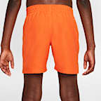 Shorts de vóleibol con forro de ropa interior de 13 cm para niños talla pequeña Nike Swim Breaker