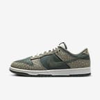 Calzado para hombre Nike Dunk Low Retro Premium - Estuco oscuro/Blanco cumbre/Alabastro/Verde vintage