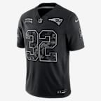 Jersey Nike Dri-FIT de la NFL Limited para hombre Treveyon Henderson New England Patriots Salute to Service - Negro