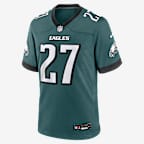 Jersey Nike de la NFL Game para hombre Quinyon Mitchell Philadelphia Eagles - Verde