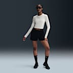 Nike Sportswear Chill Knit Women's Slim Long-Sleeve Cropped Top