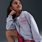 Conjunto de skort de dos piezas para niños talla pequeña Nike Varsity Prep