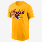 Washington Commanders Helmet Essential Men's Nike NFL T-Shirt - Gold