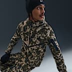 Nike Tech Men's Full-Zip Fleece Camo Windrunner Jacket