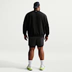 Sudadera de correr de cuello redondo Dri-FIT para hombre Nike Retro