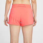 ナイキ ワン ウィメンズ Dri-FIT ミッドライズ ランニングショートパンツ (インナー付き)