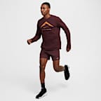 Shorts de correr Dri-FIT de 18 cm con forro de ropa interior para hombre Nike Stride