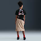 Playera de fútbol Nike Inglaterra Premium de portero para niños talla grande