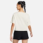 Nike Sportswear 女款羅紋針織短袖上衣