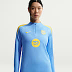 F.C. Barcelona Strike Fourth Women's Nike Dri-FIT Football Knit Drill Top
