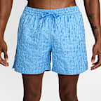 Nike Swim Breaker Swoosh logo Link Men's 5" Fully Lined Volley Shorts