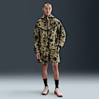 Nike Tech Men's Dri-FIT Woven Camo Windrunner Oversized Jacket