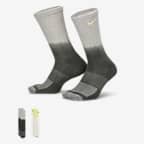 Nike Everyday Plus Cushioned Crew Socks (2 Pairs) - Multi-Colour