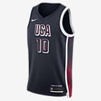 Jersey de básquetbol Nike Dri-FIT unisex Jason Tatum Team USA USAB Limited Road - Azul marino