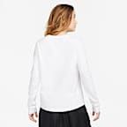 ナイキ スポーツウェア エッセンシャル ウィメンズ ロングスリーブ ロゴ Tシャツ