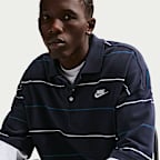 Nike Sportswear Club Men's Oversized Striped Polo