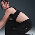 Nike Sportswear oversized geweven cargobroek met halfhoge taille voor dames