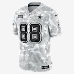 Jersey Nike Dri-FIT Limited de la NFL para hombre CeeDee Lamb Dallas Cowboys Salute to Service Men's - Blanco