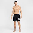 Shorts de playa o alberca con forro completo de 18 cm para hombre Nike Swim