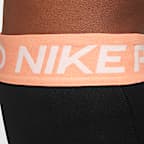 Shorts Dri-FIT de 13 cm para niña talla grande Nike Pro