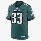 Jersey Nike de la NFL Game para hombre Cooper DeJean Philadelphia Eagles - Verde