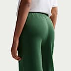Nike Sportswear Phoenix Fleece Women's High-Waisted Wide-Leg Logo Trousers