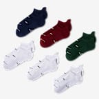 Nike Everyday Elevated No-Show Socks (6 Pairs) - Multi-Color
