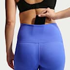 Nike (M) One 7/8-Leggings mit hohem Bund und Taschen für Damen (Schwangere und Mütter)
