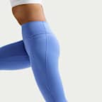 Damskie legginsy 7/8 z wysokim stanem bez przedniego szwu Nike Universa