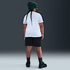 Nike Sportswear Club Fleece Big Kids' French Terry Shorts (Extended Size)