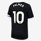 Jersey de fútbol Nike Dri-FIT del Chelsea alternativo 2025/26 Stadium Cole Palmer para niños talla grande