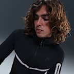 Nike Tech Men's Full-Zip Fleece Windrunner Jacket with Reflective Design Accents