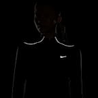 나이키 스위프트 여성 써마 핏 ADV 리플렉티브 액센트 쿼터집 러닝 탑