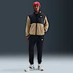 Veste d'hiver à zip Nike Sportswear Club pour homme