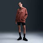 Sudadera con gorro sin cierre con gráfico oversized para mujer Nike Sportswear Phoenix Fleece