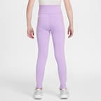 Leggings Dri-FIT de tiro alto para niña talla grande Nike One