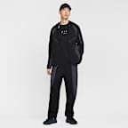 กางเกงขายาวผ้าฟลีซทรงเปิดชายแบบคัลเลอร์บล็อคผู้ชาย Nike Tech