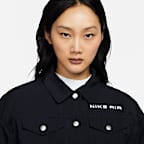Nike Air 女款中短版梭織外套