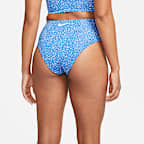 Calzón bikini sexy de cintura alta y doble vista para mujer Nike Adventure