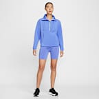Nike Pro Women's Cropped Half-Zip Top
