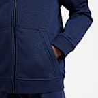 Nike Sportswear Club Big Kids' Full-Zip Hoodie