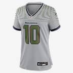 Jersey Nike de la NFL Game para mujer Cooper Kupp Seattle Seahawks Rivalries Collection - Gris