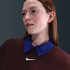 Sudadera oversized de cuello redondo para mujer Nike Sportswear Phoenix Fleece