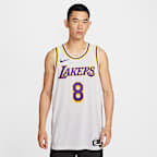 Los Angeles Lakers Association Edition Men's Nike Dri-FIT ADV NBA Authentic Jersey - White