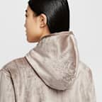 Nike Sportswear Chill Knit Women's Loose Velour Full-Zip Hoodie