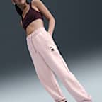 Pants oversized de tiro alto para mujer Nike Sportswear Phoenix Fleece