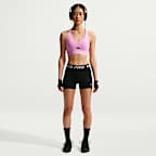 나이키 프로 스컬프트 여성 미디엄 서포트 패드 스포츠 브라