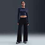 Nike Sportswear Chill Knit Women's Slim Long-Sleeve Cropped Top