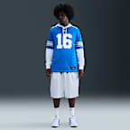 NFL Detroit Lions (Jared Goff) American-football-wedstrijdjersey voor heren